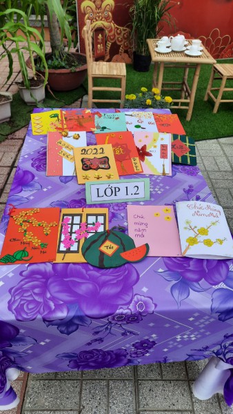 Hội thi " Thiết kế thiệp - Trang trí cành mai, đào ngày tết"