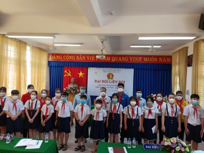 Đại Hội Liên Đội Trường TH Định Phước Năm Học 2021-2022